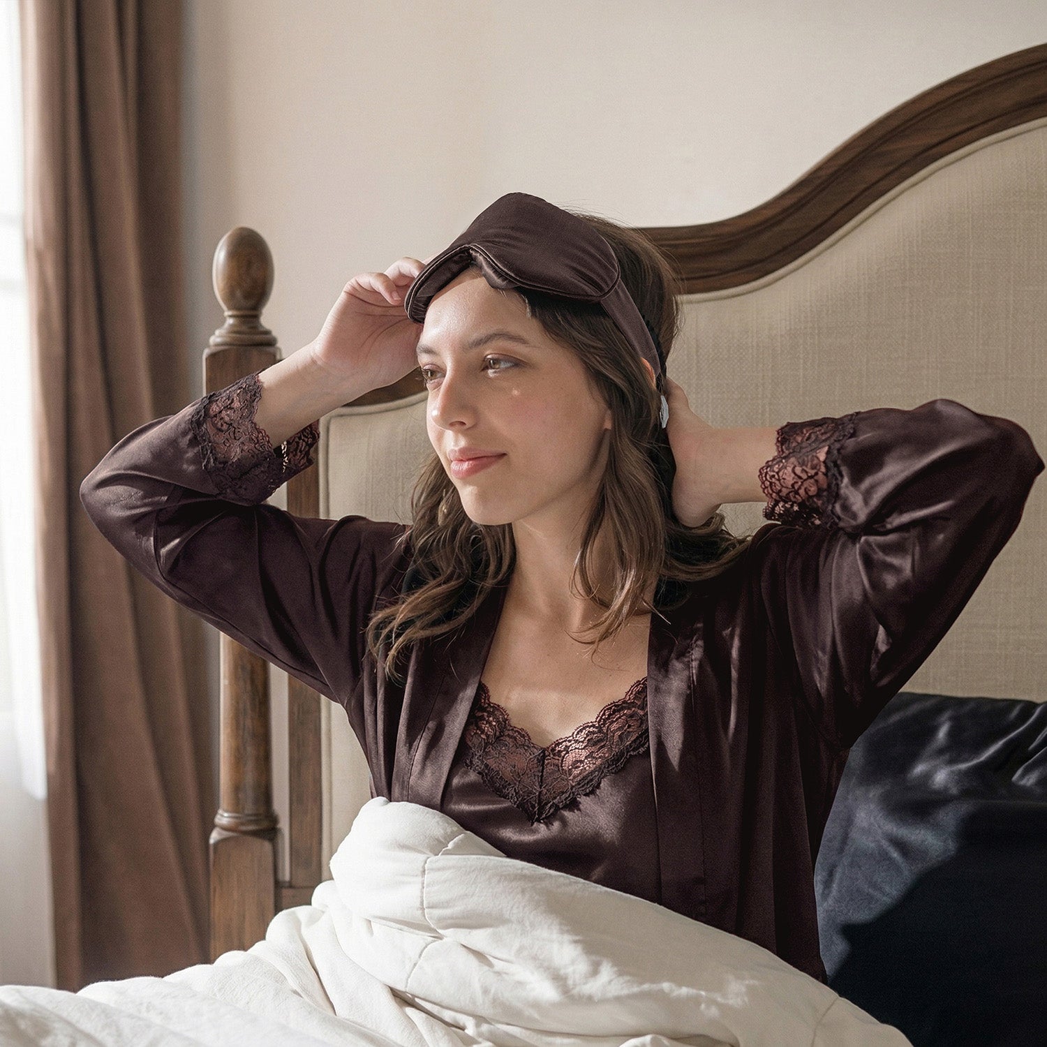 EVERSILK Sleep Mask - Chocolate
