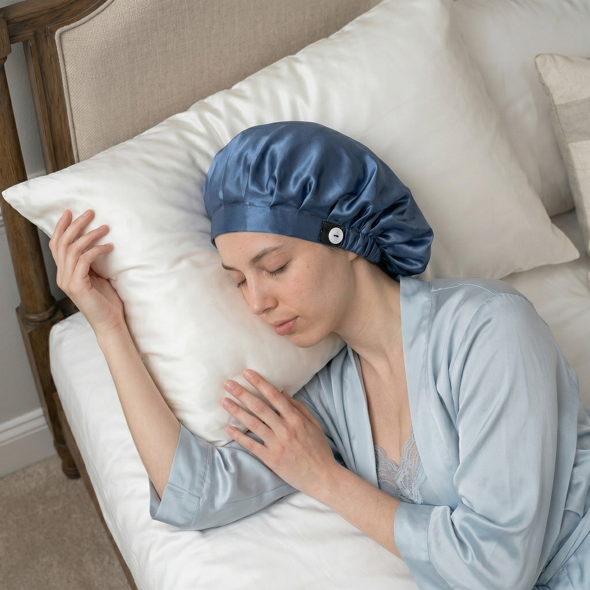 EVERSILK Sleep Bonne - Navy