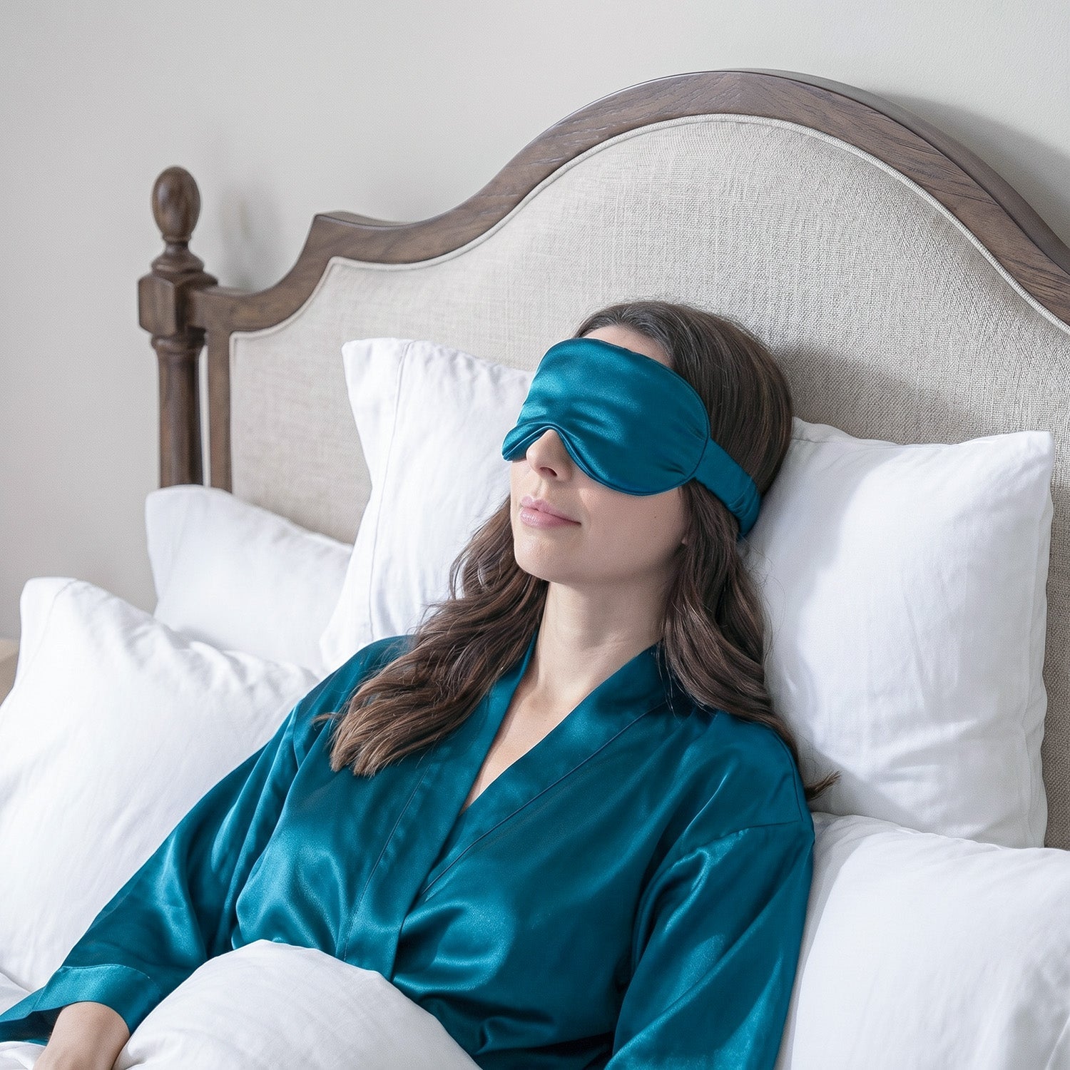 EVERSILK Sleep Mask - Crystal Teal