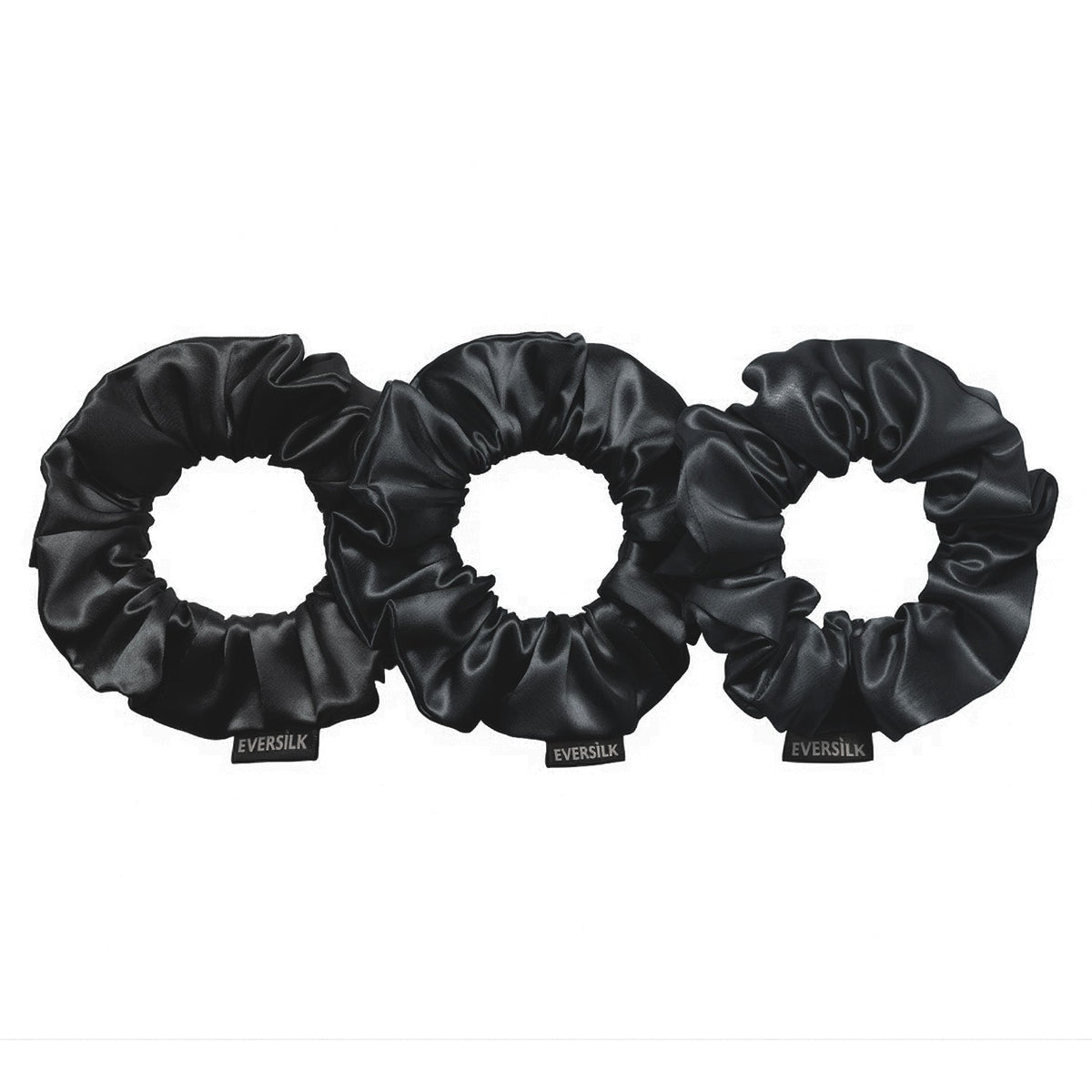EVERSILK Scrunchies - Black