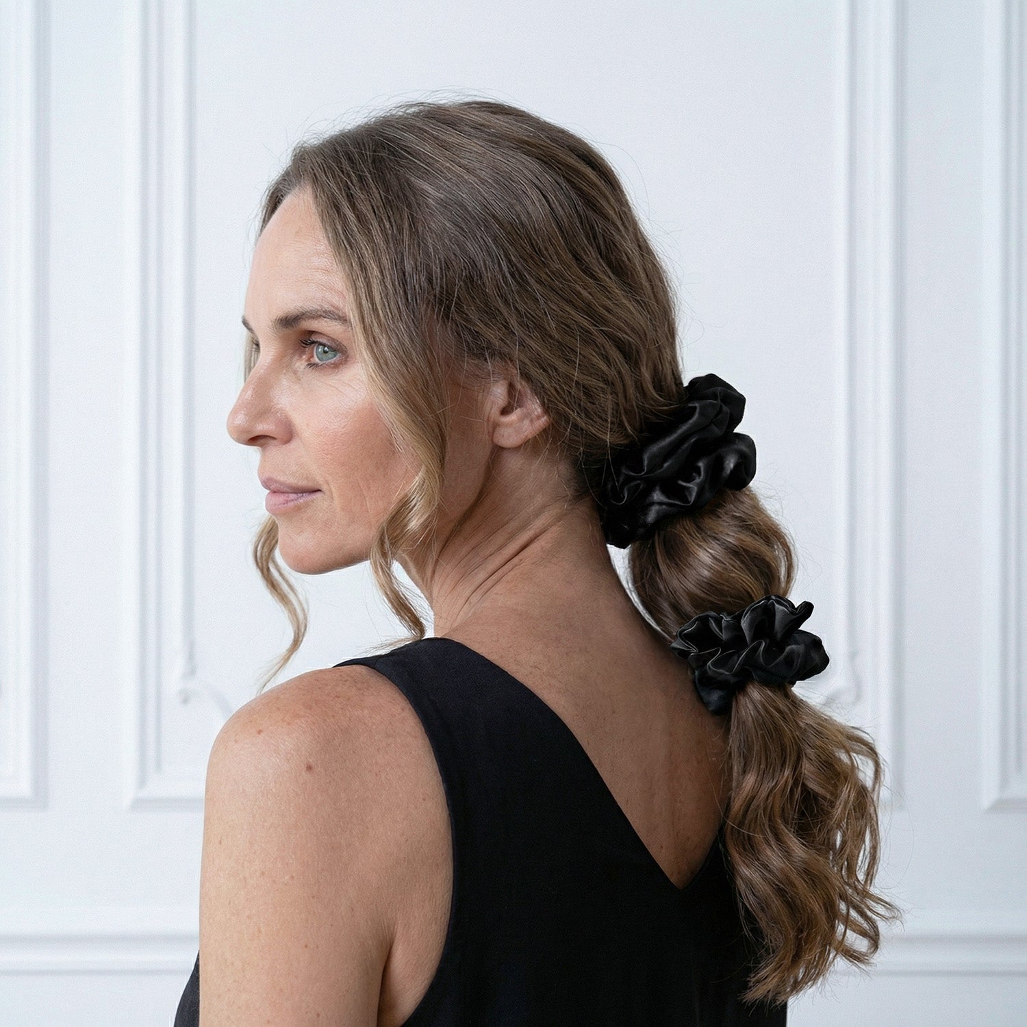EVERSILK Scrunchies - Black