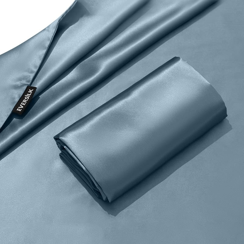 EVERSILK Pillowcase - Haze Blue - EVERSILK.co.uk