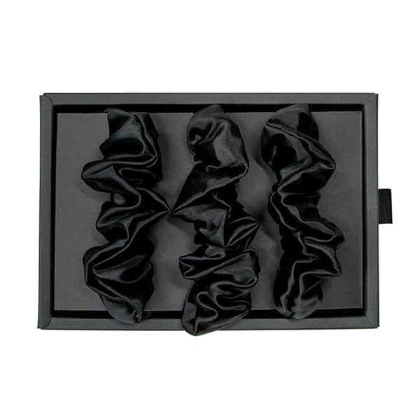 EverSilk Black Scrunchie